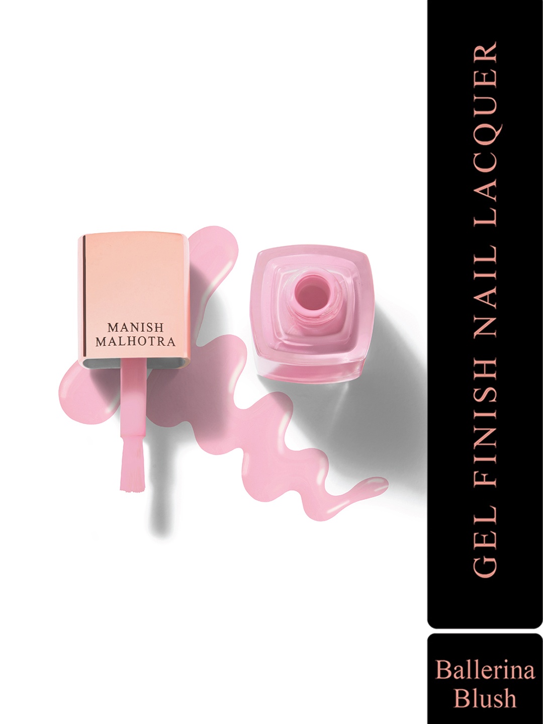 

MyGlamm Manish Malhotra Beauty Gel Finish Nail Lacquer-Pastel-Ballerina Blush-10ml, Pink