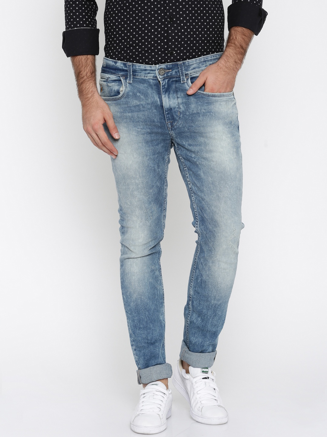 

U.S. Polo Assn. Men Blue Slim Fit Stretchable Jeans