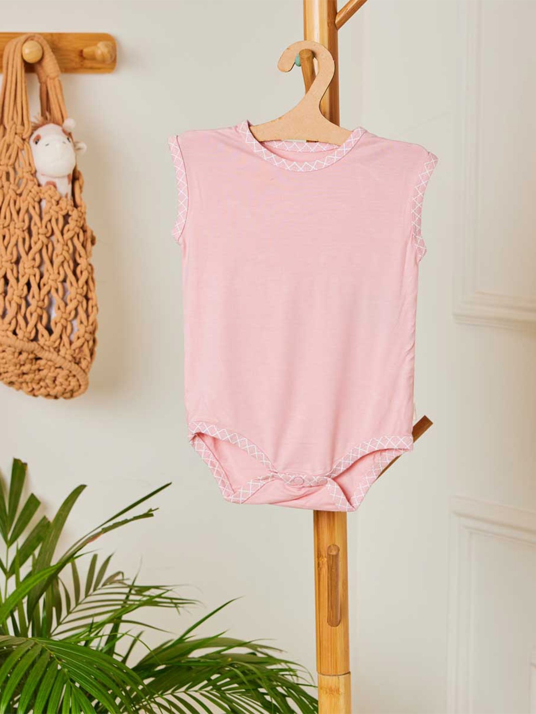 

Softsens Infant Boys Coral Coloured Bodysuit