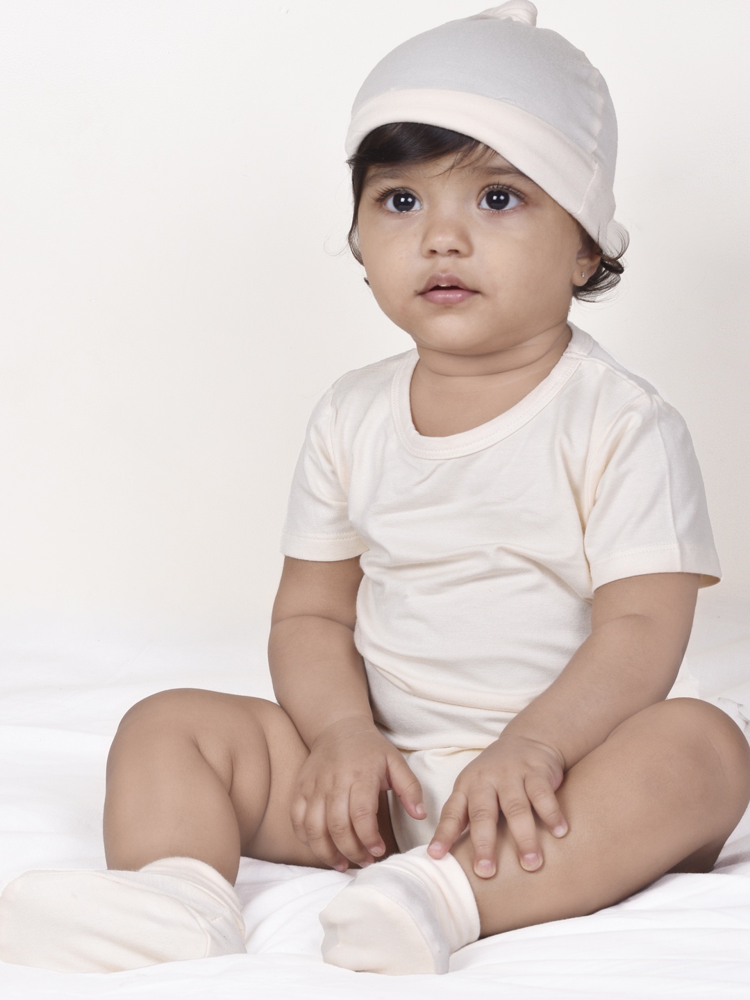 

Softsens Butter Cream Infant Baby Romper