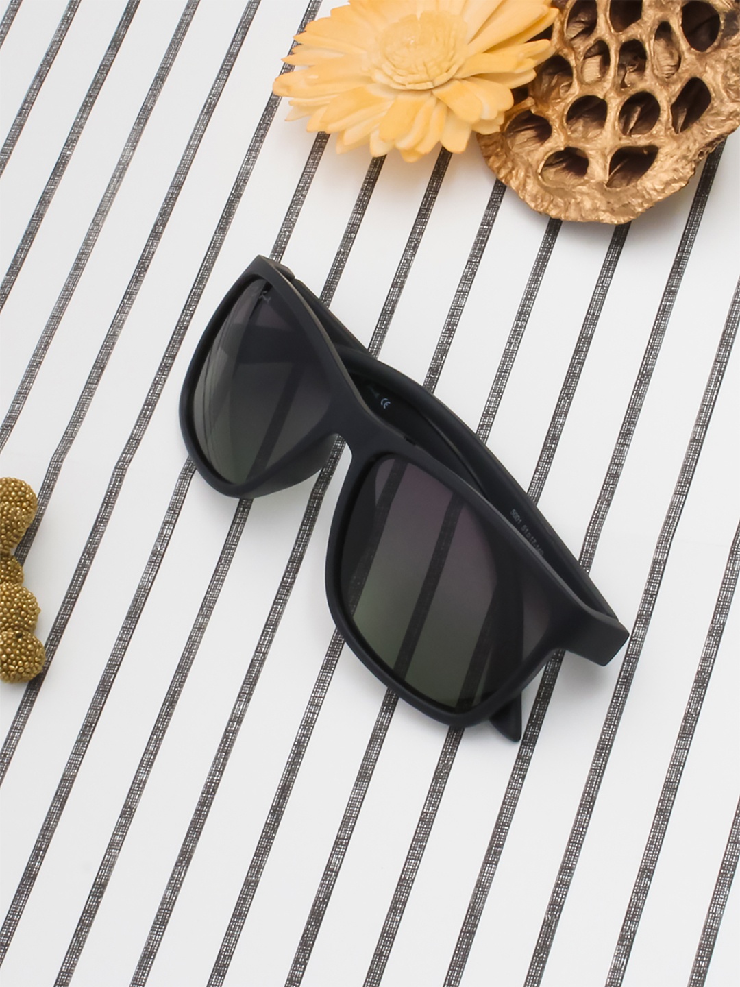 

Ted Smith Unisex Green Polarised lens Full Rim Wayfarer Sunglasses