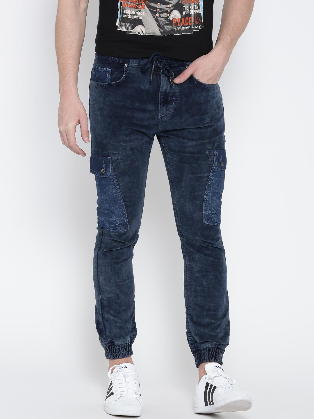 

LOCOMOTIVE Men Blue Slim Fit Stretchable Jeans