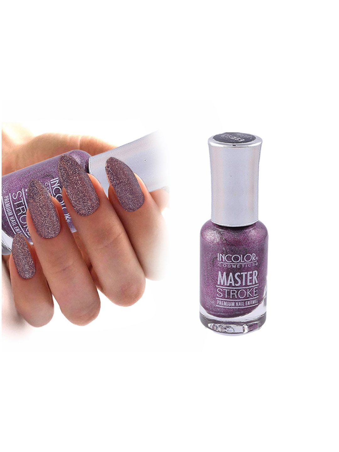 

Incolor Master Purple Stroke Sugar Matte Nail Enamel 115 9.5 ML