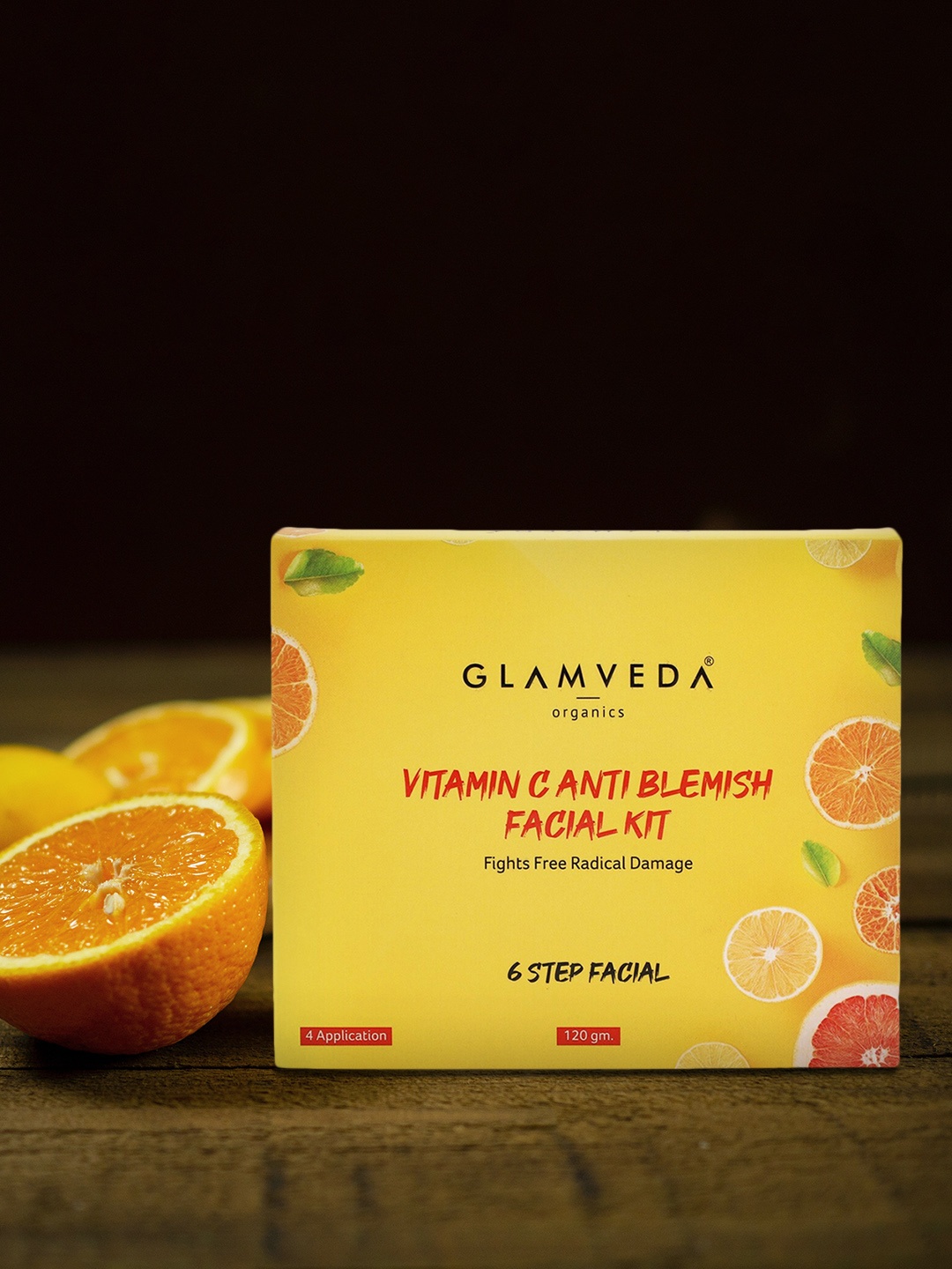 

Glamveda Vitamin C Anti Blemish Facial Kit -120 gm, Yellow