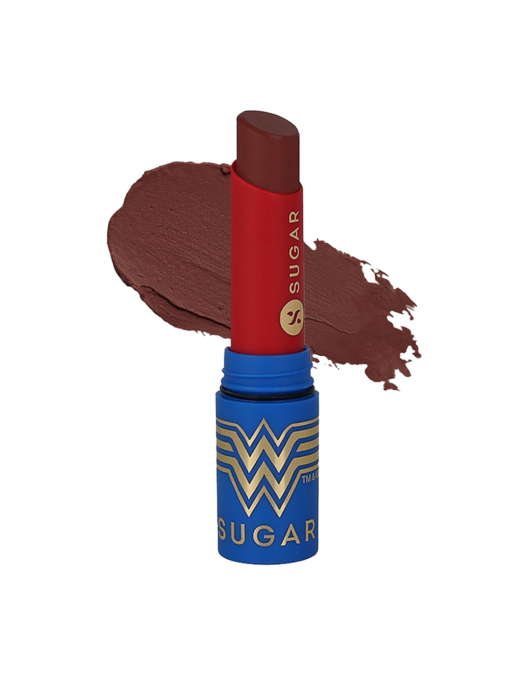 

SUGAR X Wonder Woman Everlasting Matte Lipstick 3.2 g - Justice 09, Brown
