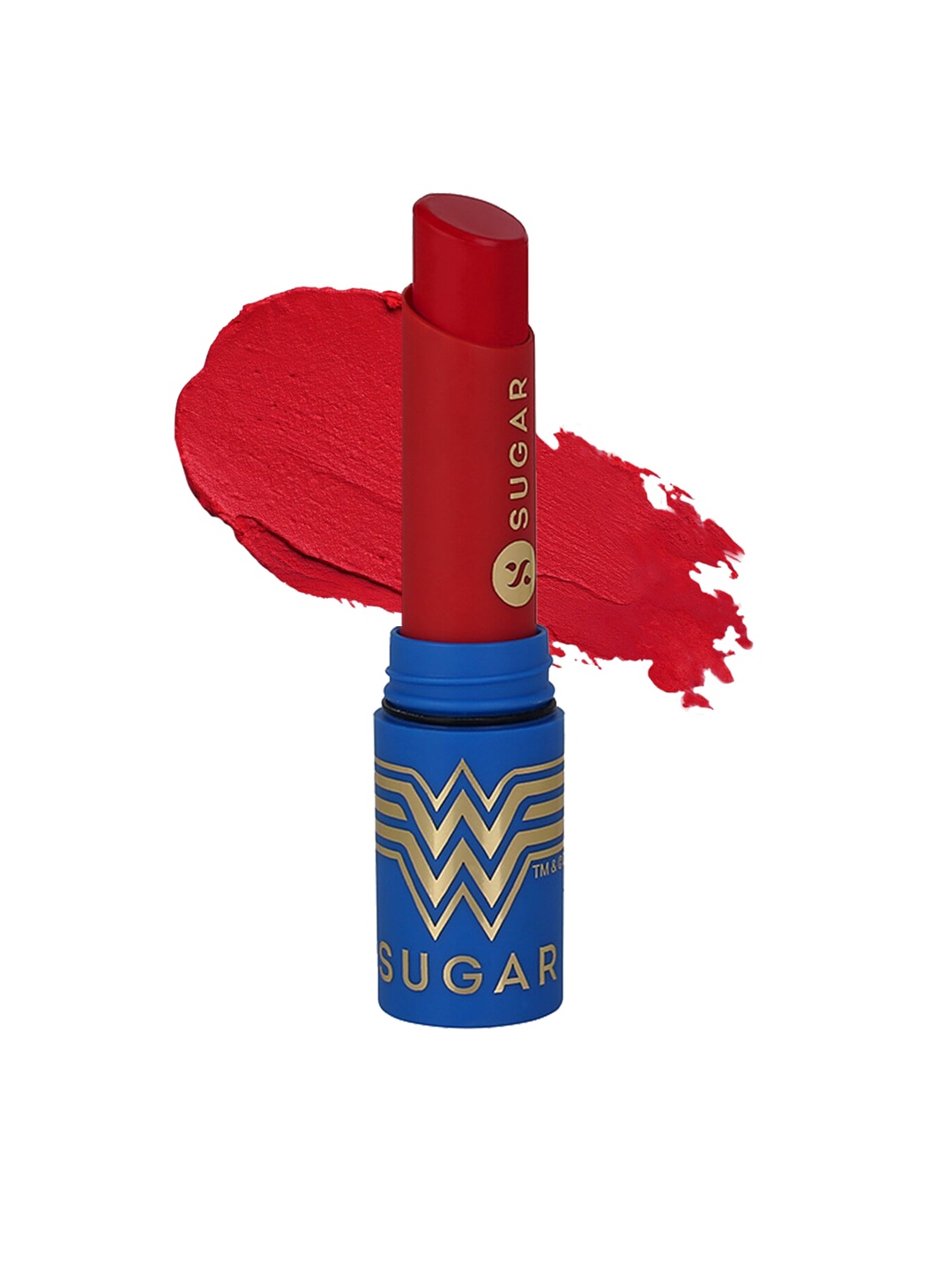 

SUGAR X Wonder Woman Everlasting Matte Lipstick 3.2 g - Warrior 01, Red