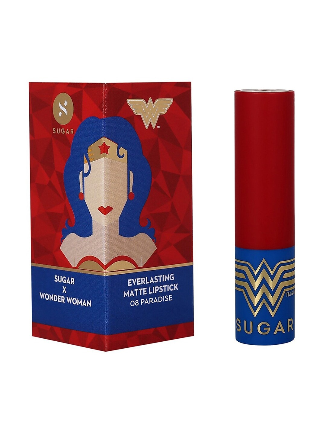 

SUGAR X Wonder Woman Everlasting Matte Lipstick 3.2 g - Paradise 08, Nude
