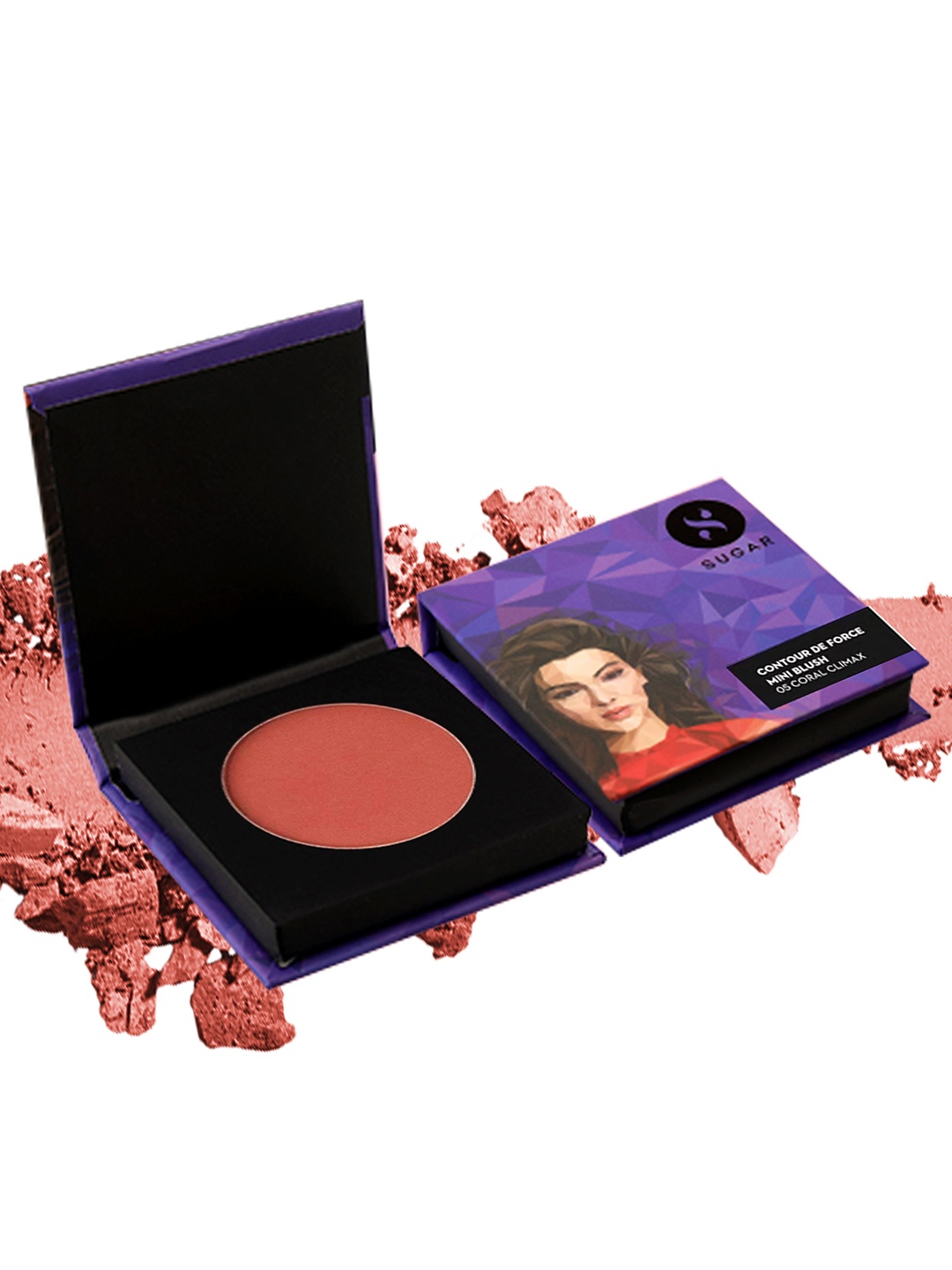 

SUGAR Contour De Force Vegan Mini Blush 4 g - Coral Climax 05