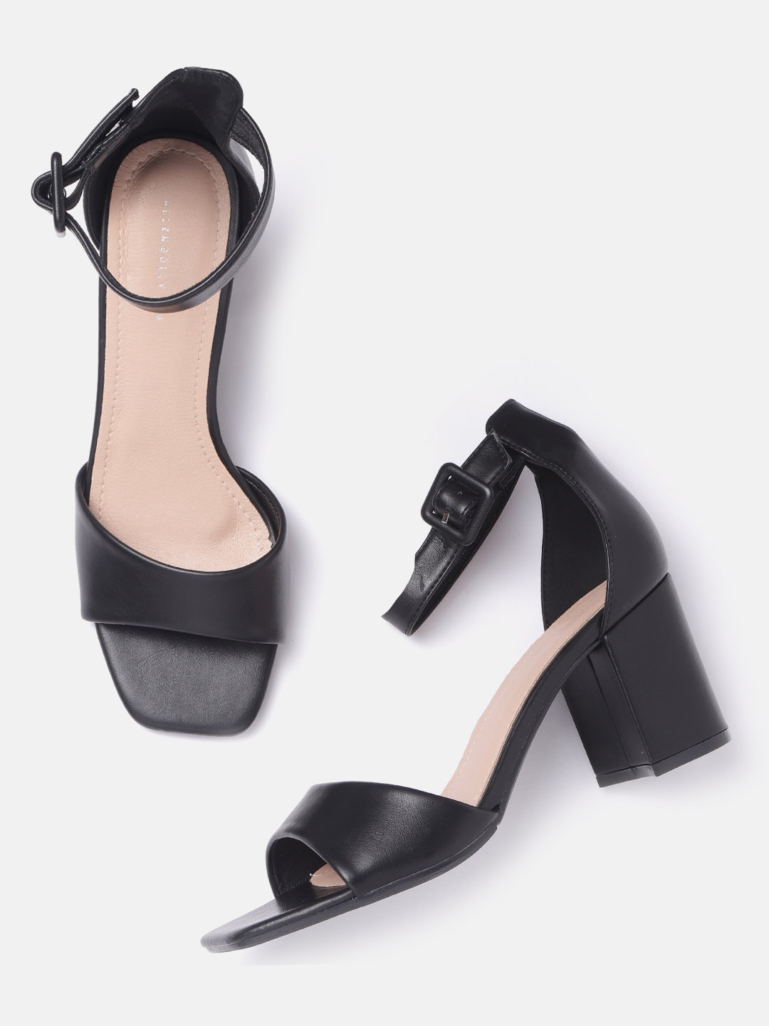 

Allen Solly Black Solid Block Heels