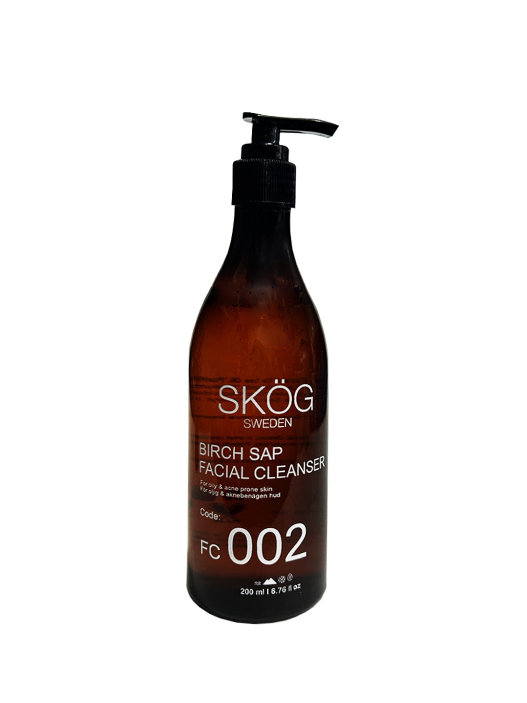 

SKOG Birch Sap Facial Cleanser 200 ml, White
