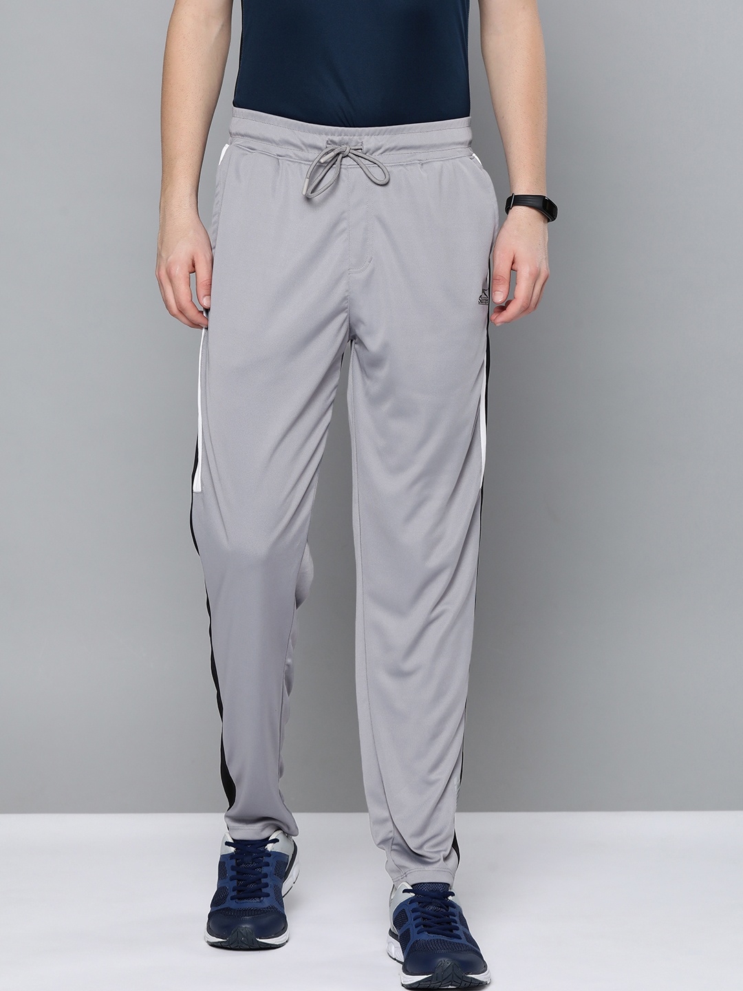 

Slazenger Women Grey Solid Ultra-Dry Track Pants