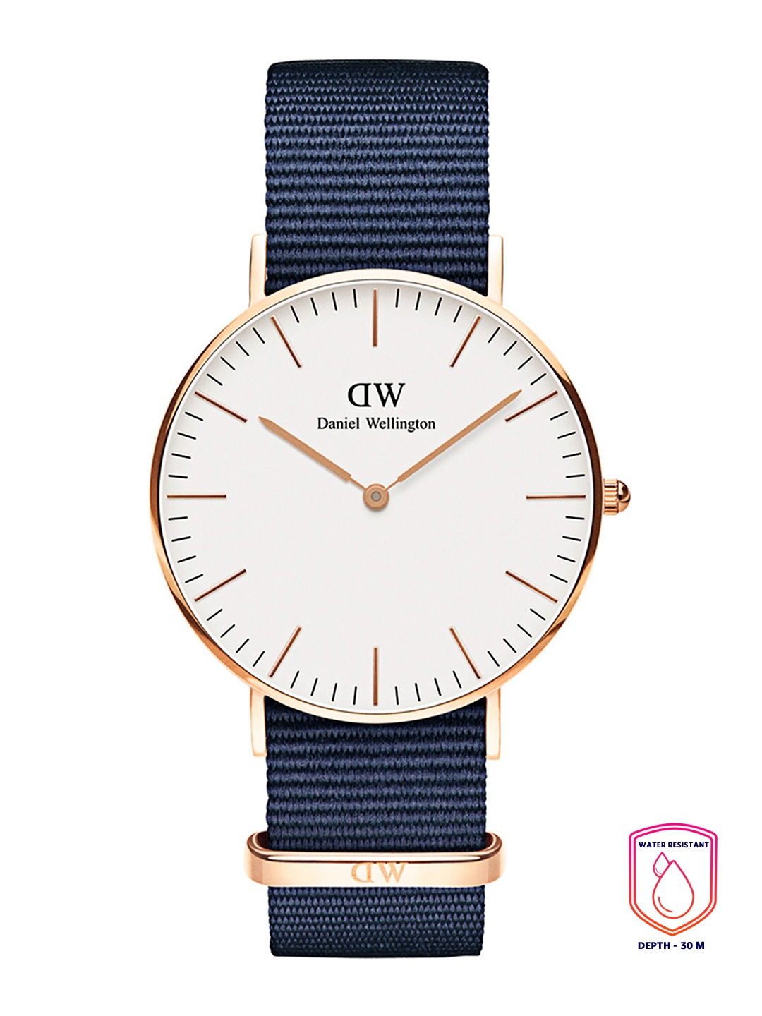 

Daniel Wellington Unisex White Classic Bayswater Analogue Watch DW00100279