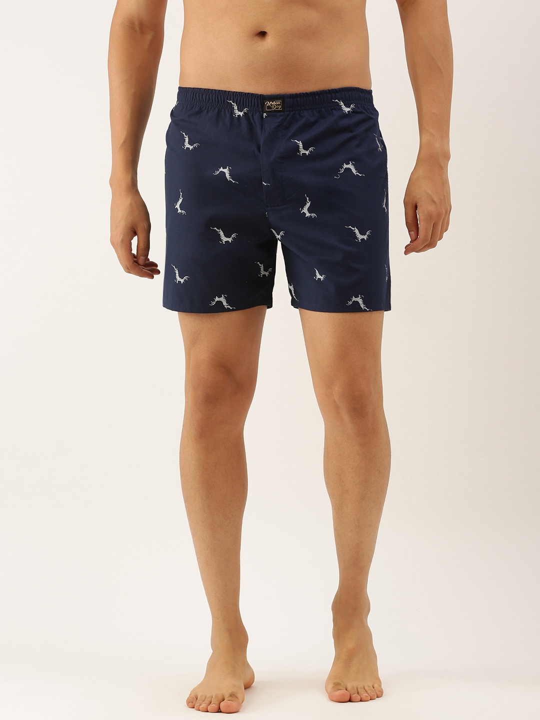 

Urban Dog Men Assorted Pure Cotton Boxers UDBX413