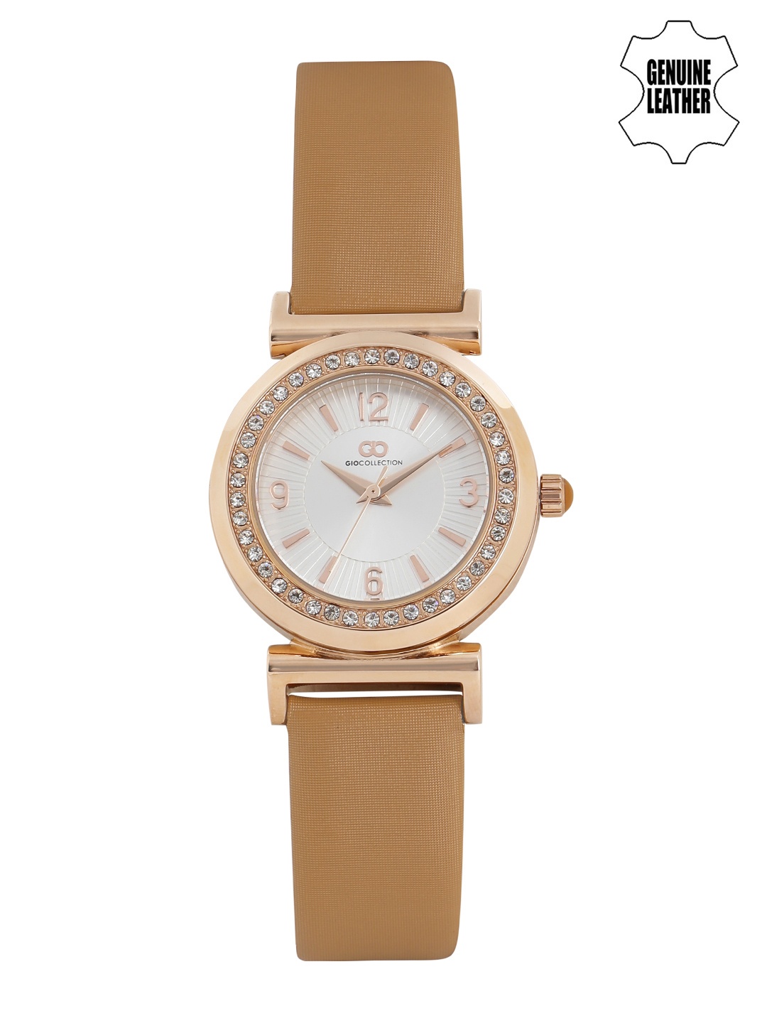 

GIO COLLECTION Women Silver-Toned Dial Watch G2014-05