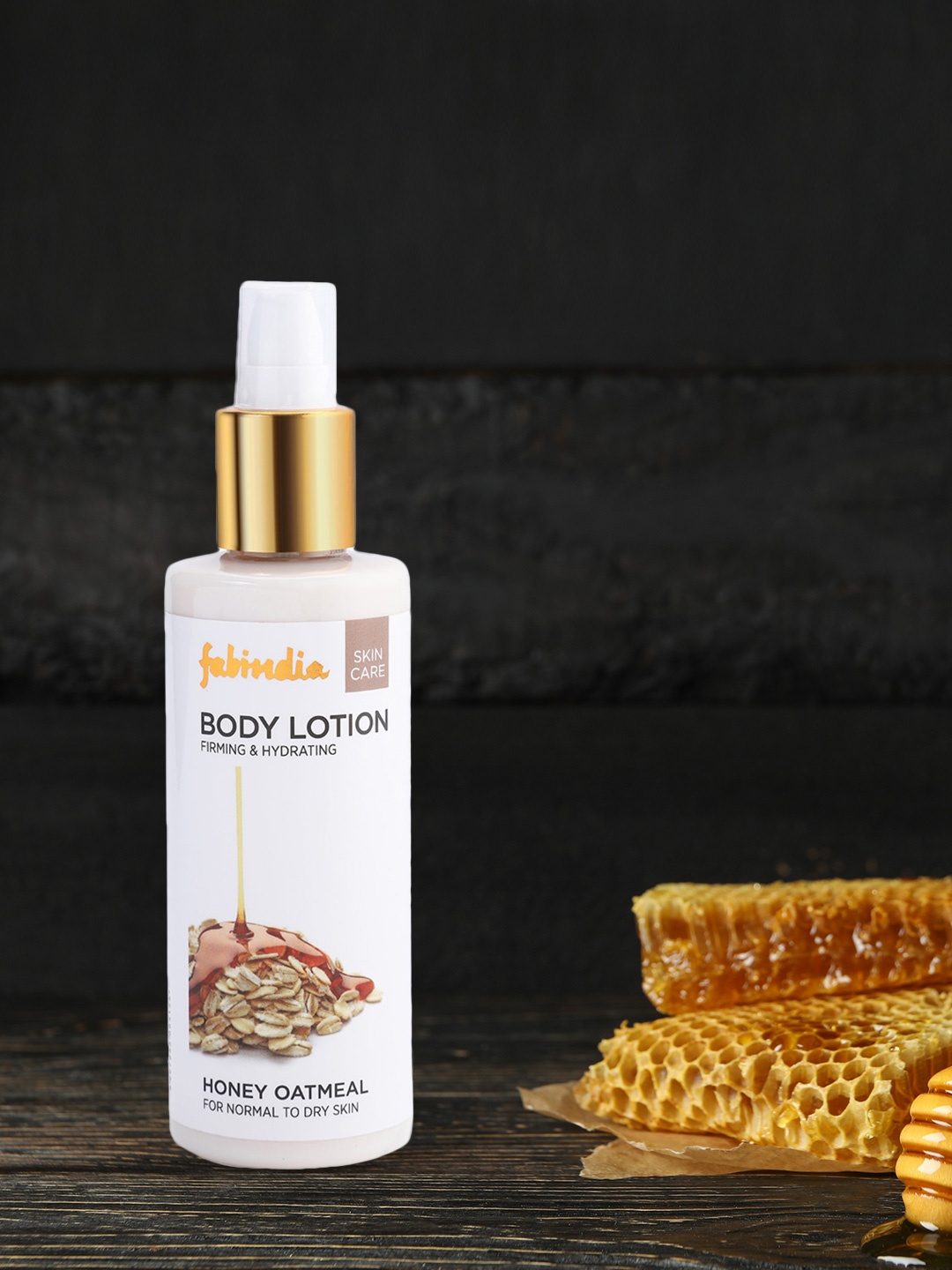 

Fabindia White Honey Oatmeal Body Lotion -200ml