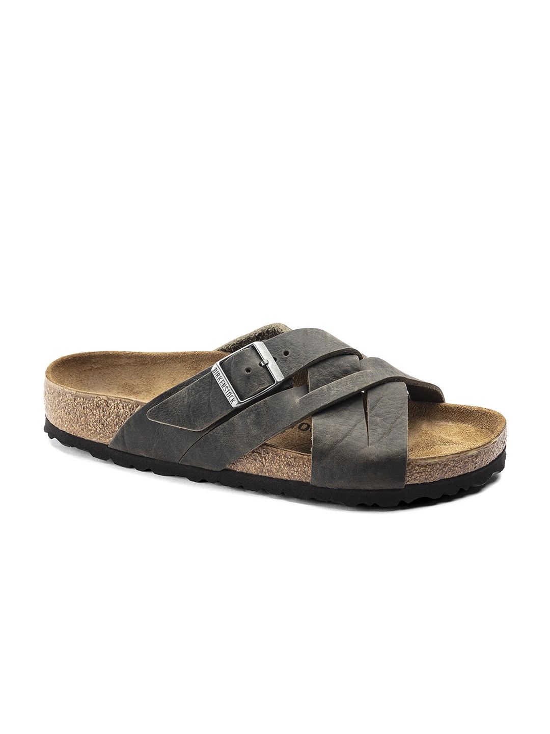 

Birkenstock Unisex Lugano Green Regular Width Slides