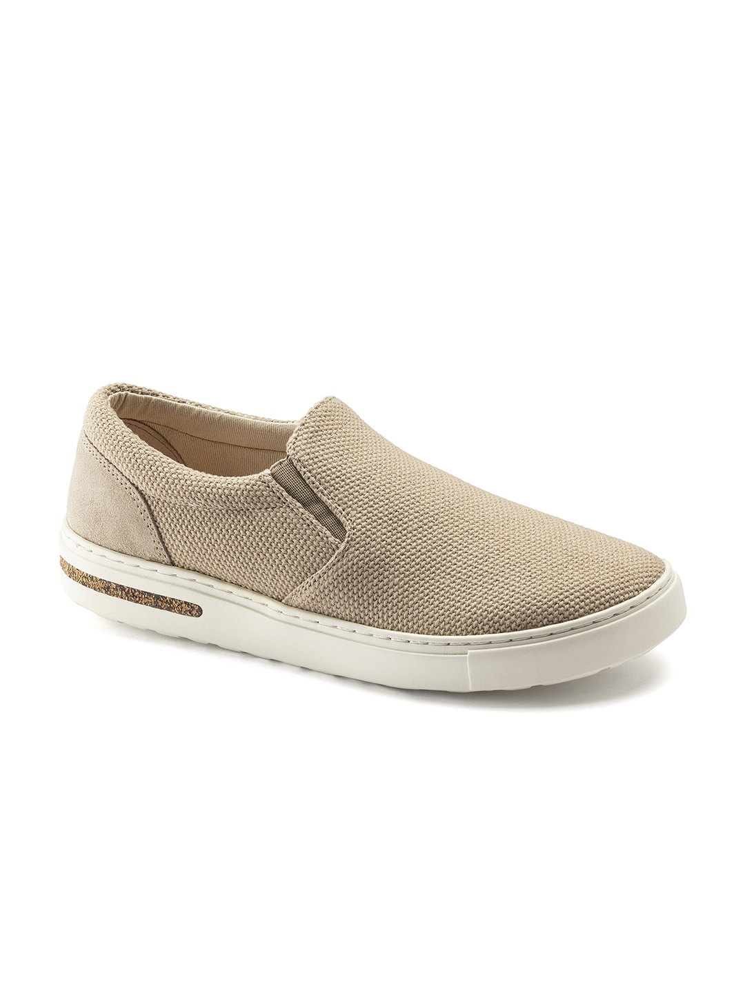 

Birkenstock Oswego Sandcastle Narrow Width Canvas/Suede Low Shoes, Beige