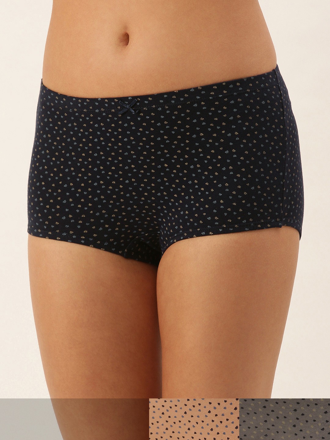 

Amante Women Pack Of 3 Assorted Hipster Briefs
