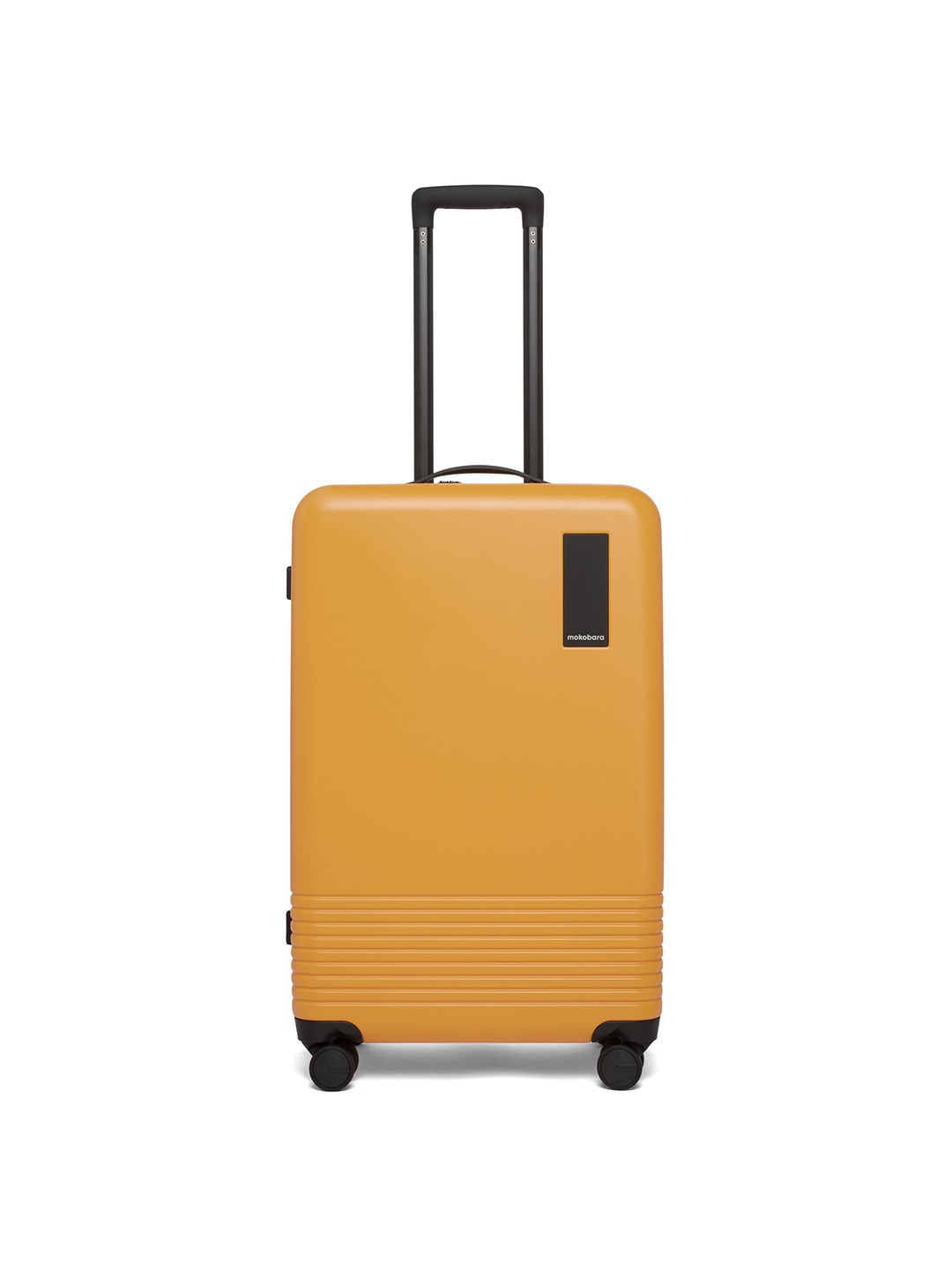 

MOKOBARA Unisex Check-in Hard-Sided Medium Trolley Suitcase, Yellow