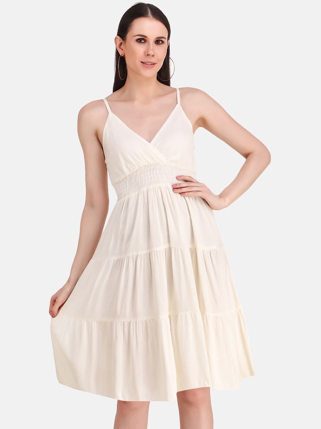 

Aawari Off White Dress