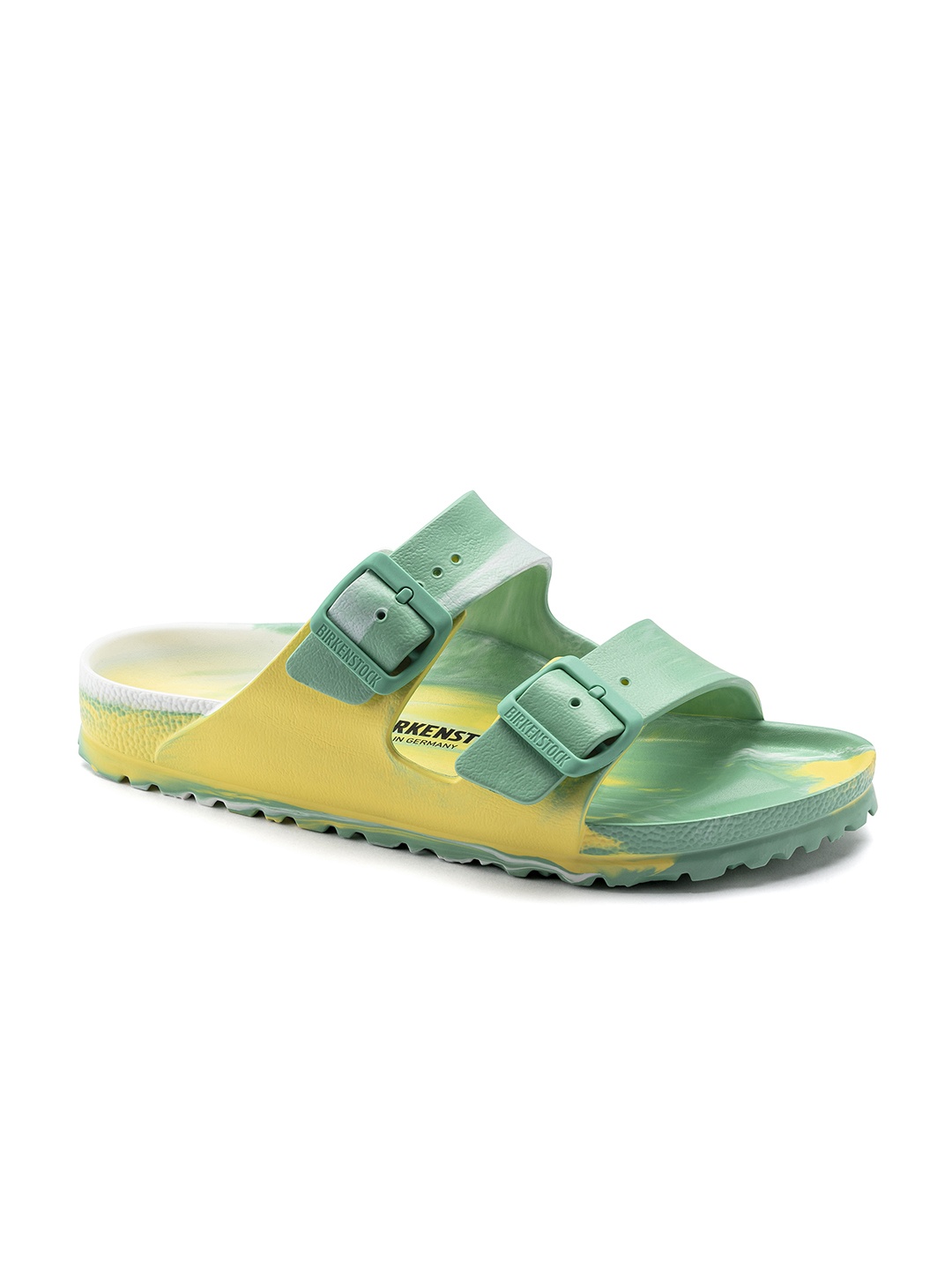 

Birkenstock Unisex Arizona Essentials Green Regular Slides