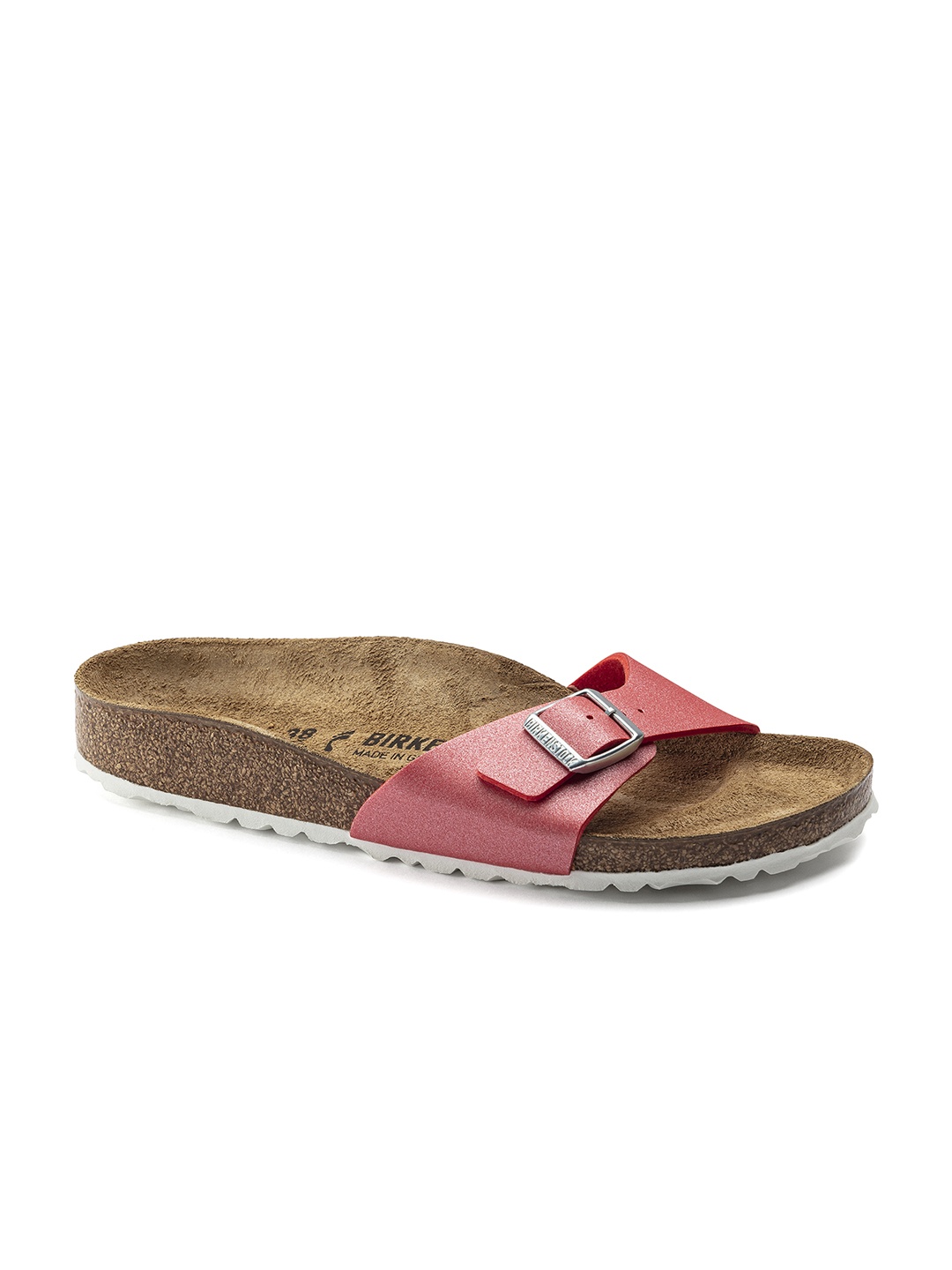 

Birkenstock Women Madrid Pink Narrow Width Slide Sandals