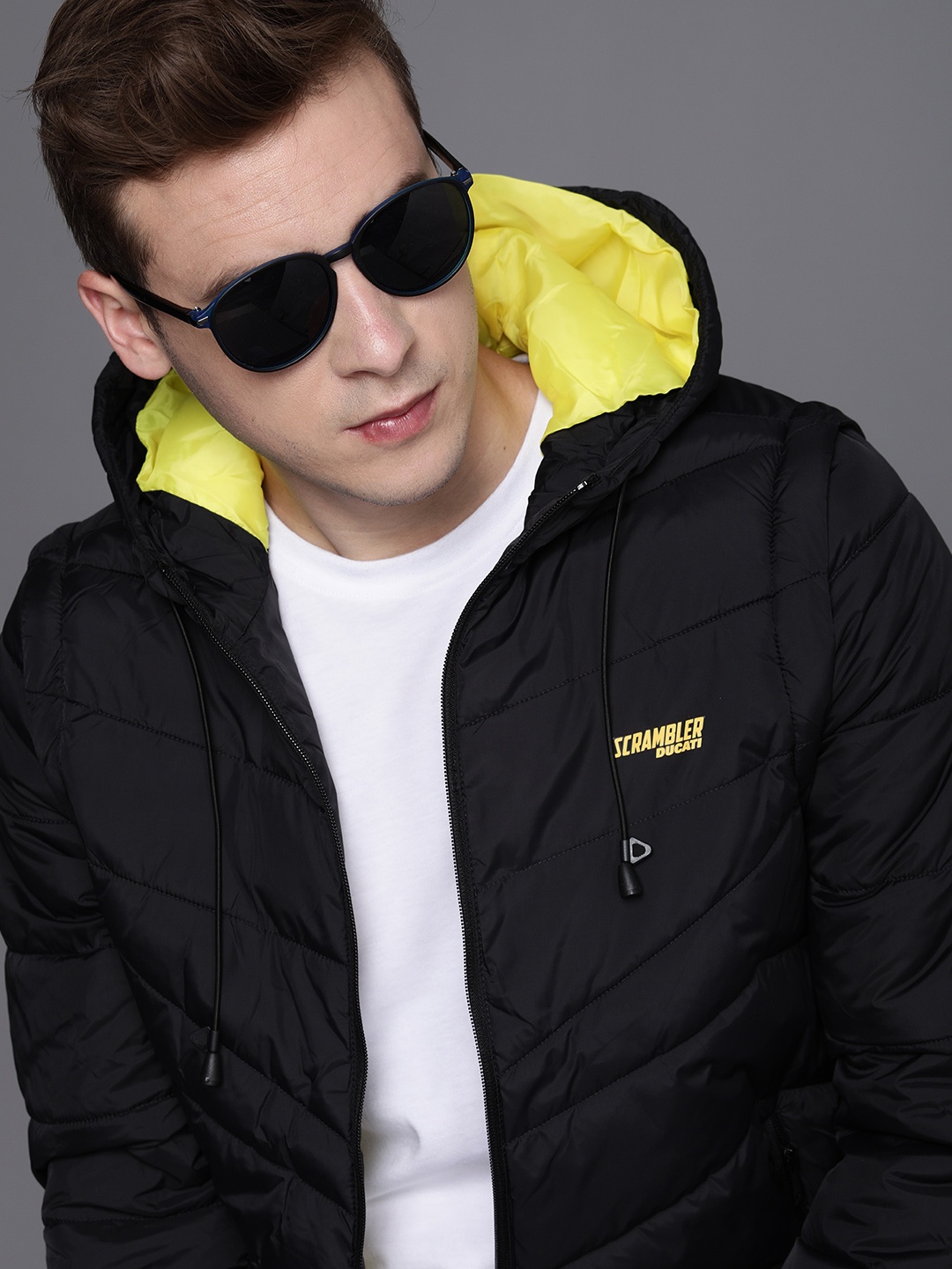 

Ducati Men Black Padded Jacket