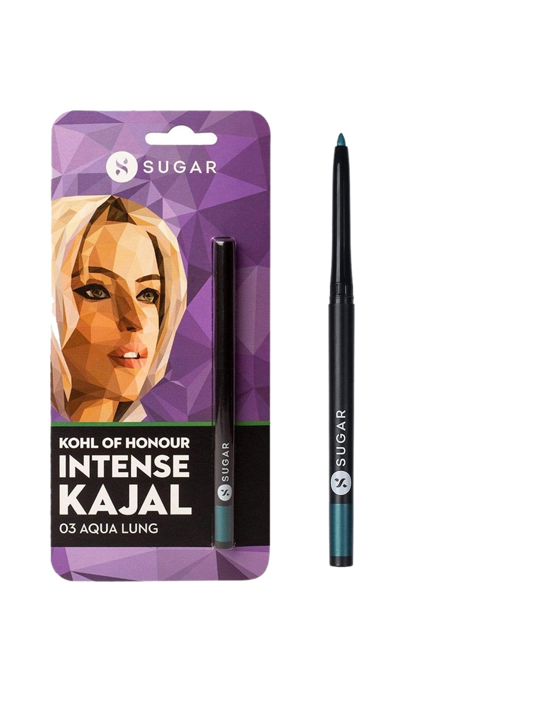 

SUGAR Kohl Of Honour Intense Richly-Pigmented Kajal 0.25 g - Aqua Lung 03, Green