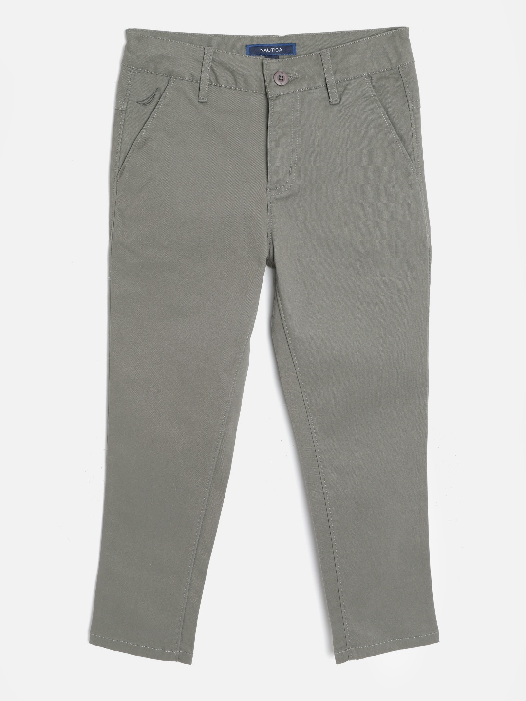 

Nautica Boys Grey Slim Fit Chinos