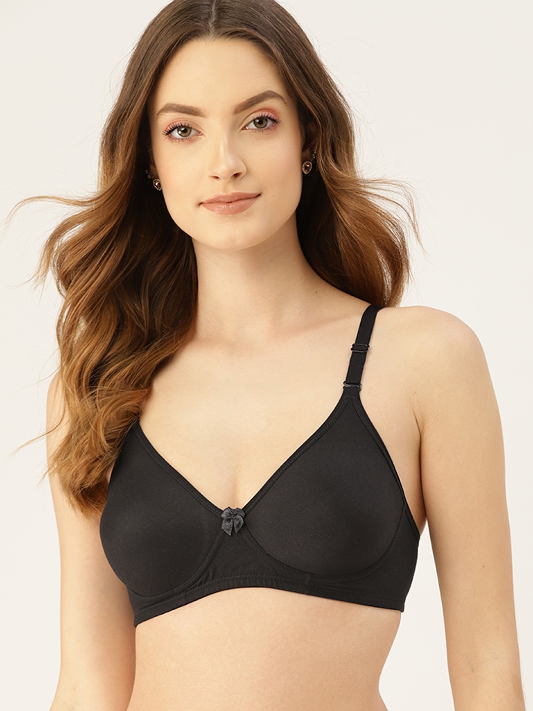 

DressBerry Black T-shirt Bra Lightly Padded