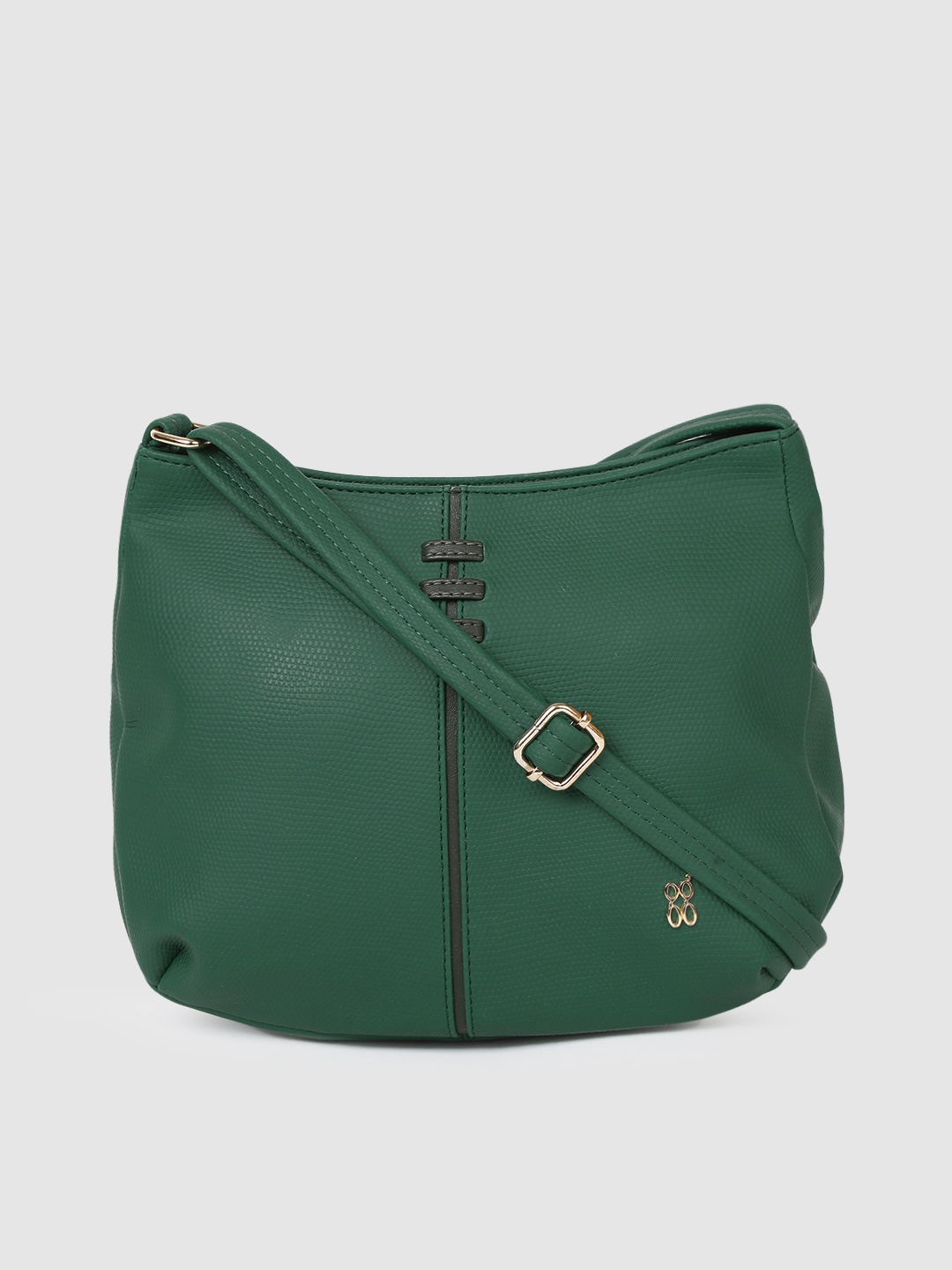 

Baggit Women Green Solid Sling Bag