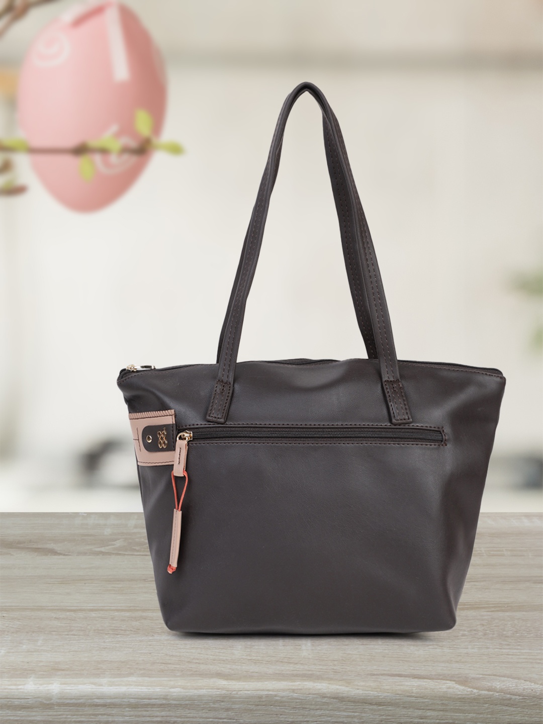 

Baggit Brown Structured Shoulder Bag