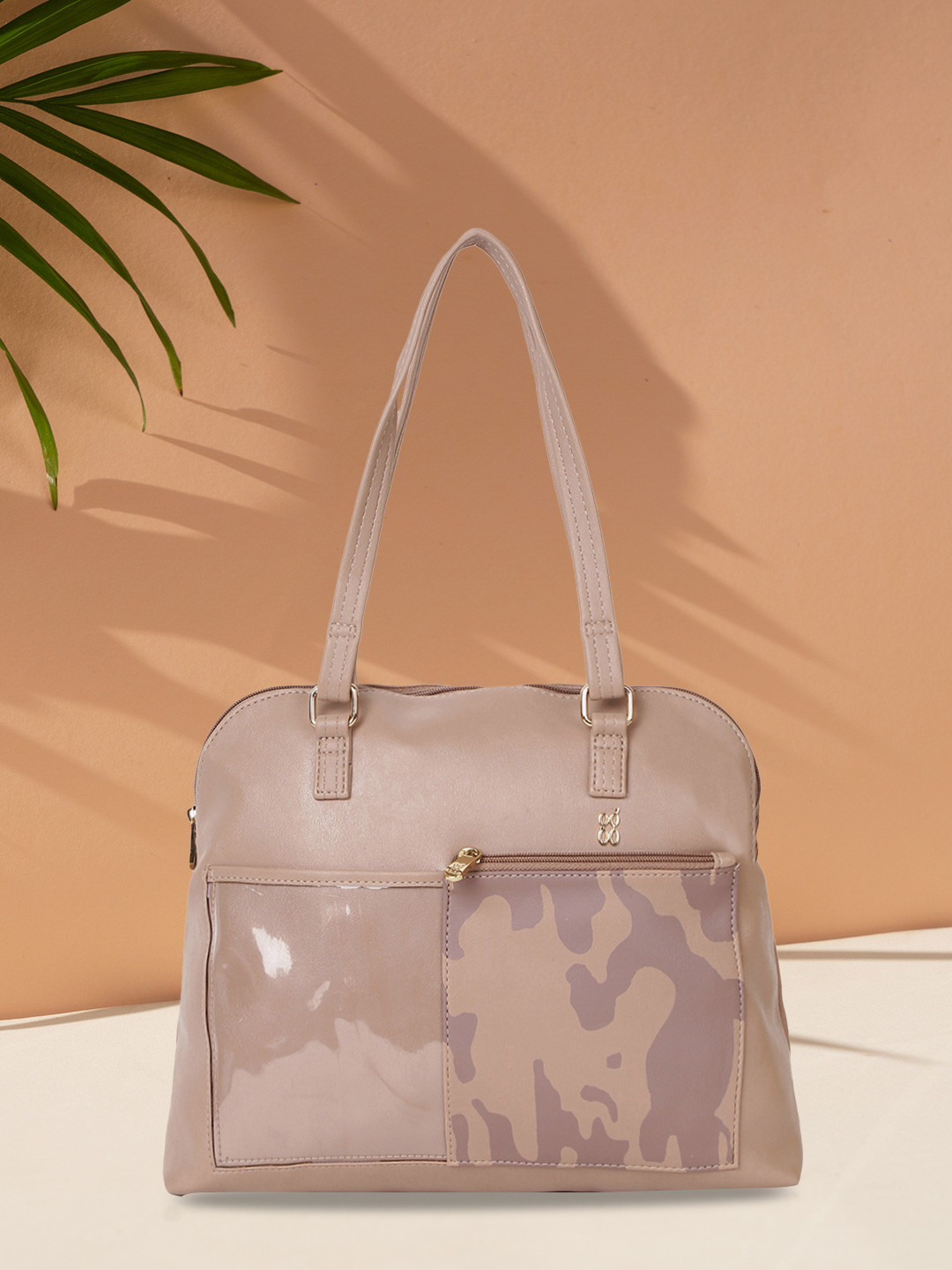 

Baggit Pink Printed Shoulder Bag