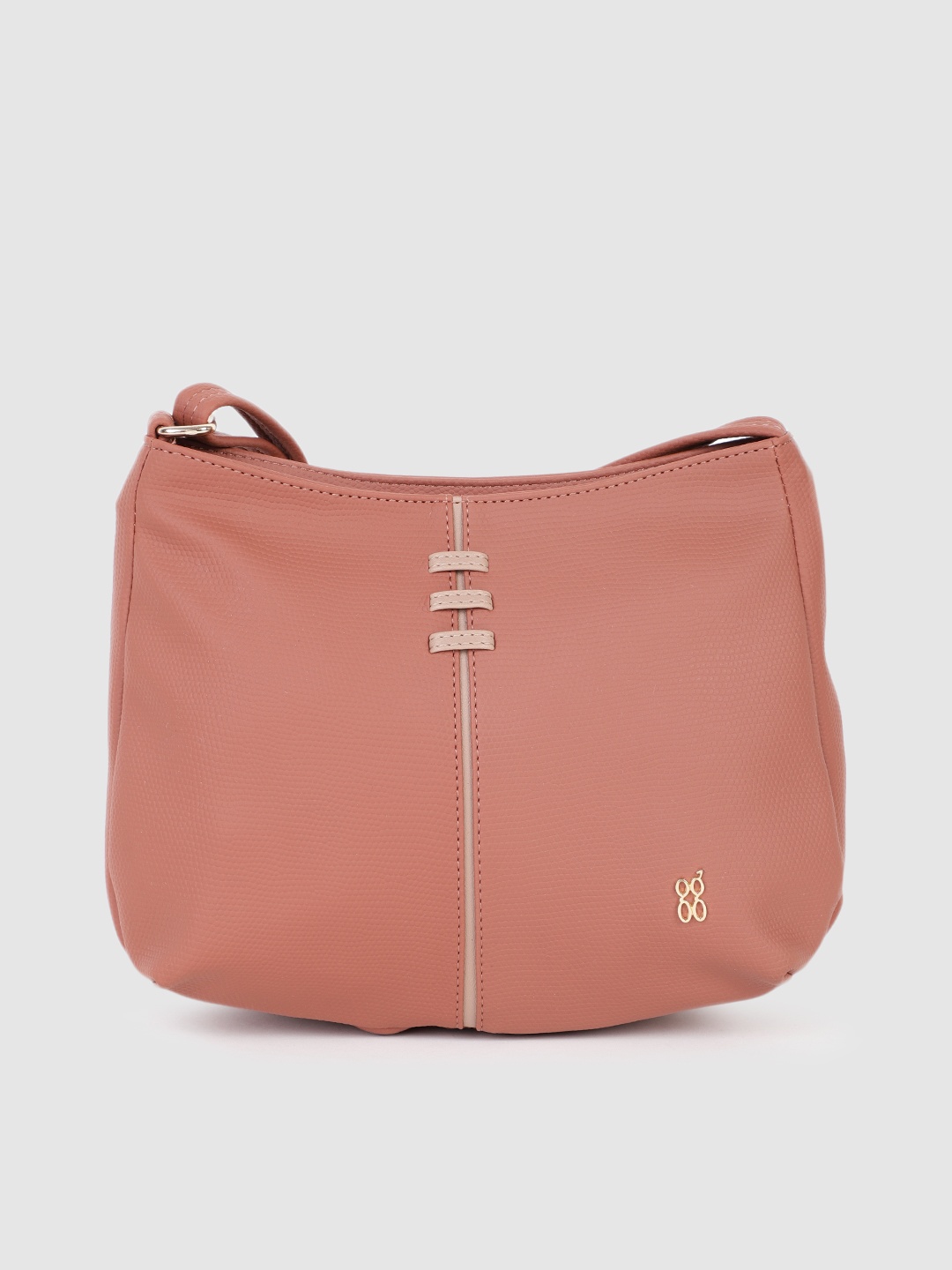 

Baggit Dusty Pink Solid Sling Bag