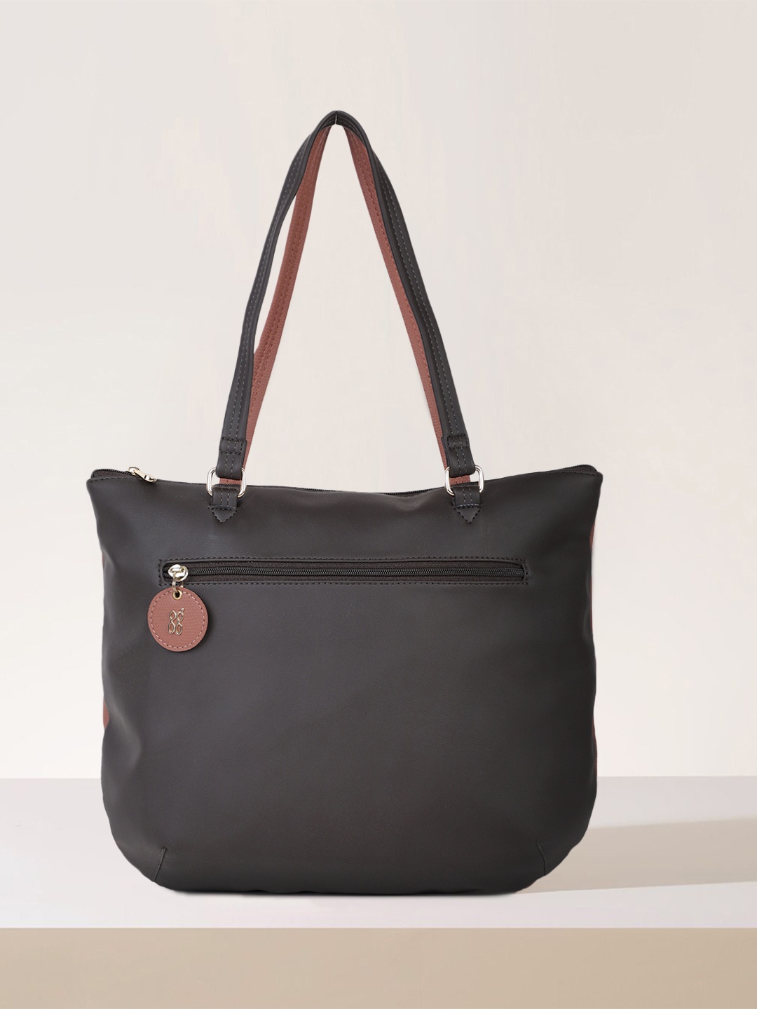 

Baggit Black & Brown Solid Shoulder Bag