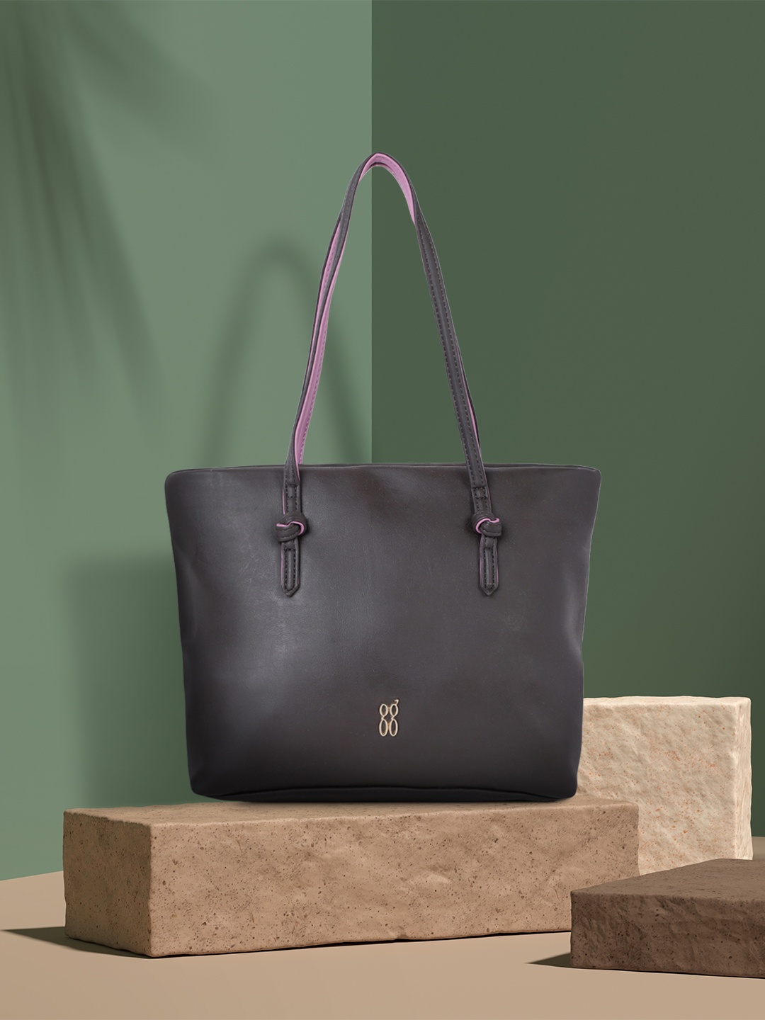 Baggit Brown Shopper Tote Bag
