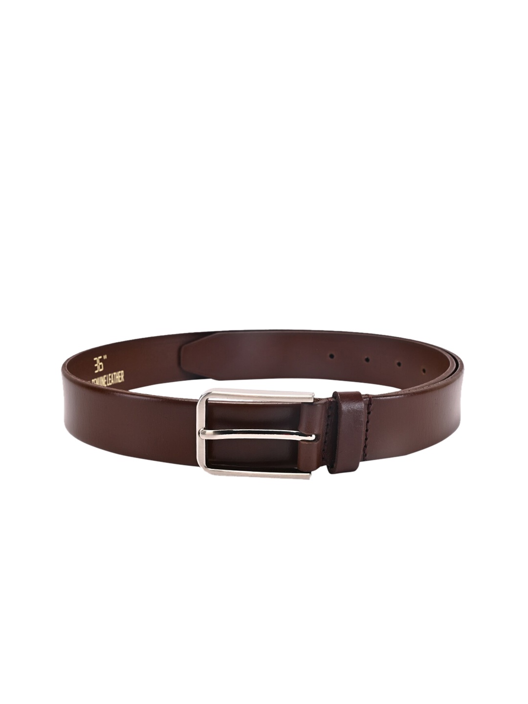 

BuckleUp Men Brown Leather Formal Belt