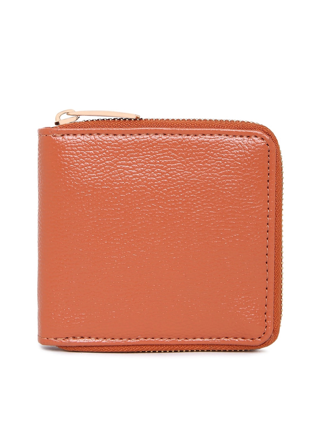 

KLEIO Women Zip Around Wallet, Copper