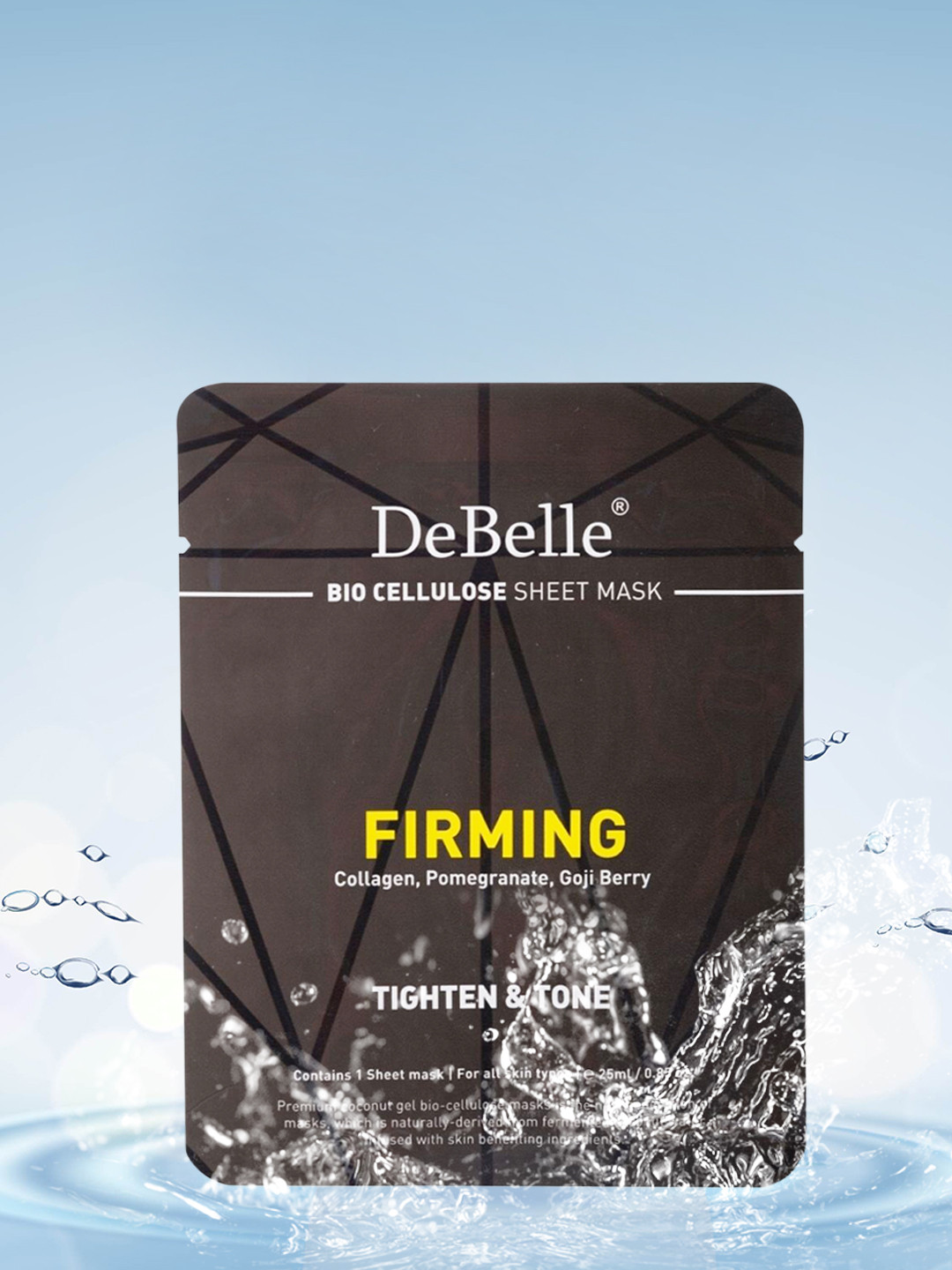

DeBelle Bio Cellulose Sheet Mask - Firming, White