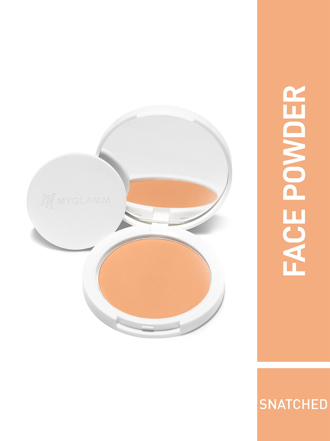 

MyGlamm LIT Radiant Matte Compact Powder-Snatched-9g, Beige