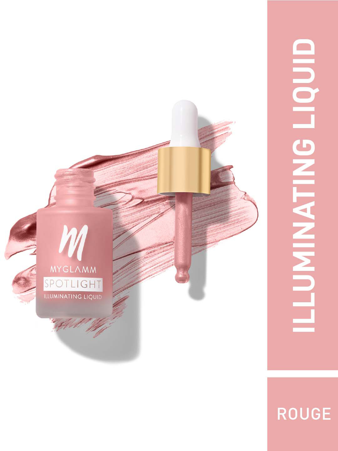 

MyGlamm Spotlight Illuminating Liquid - Rouge, Pink