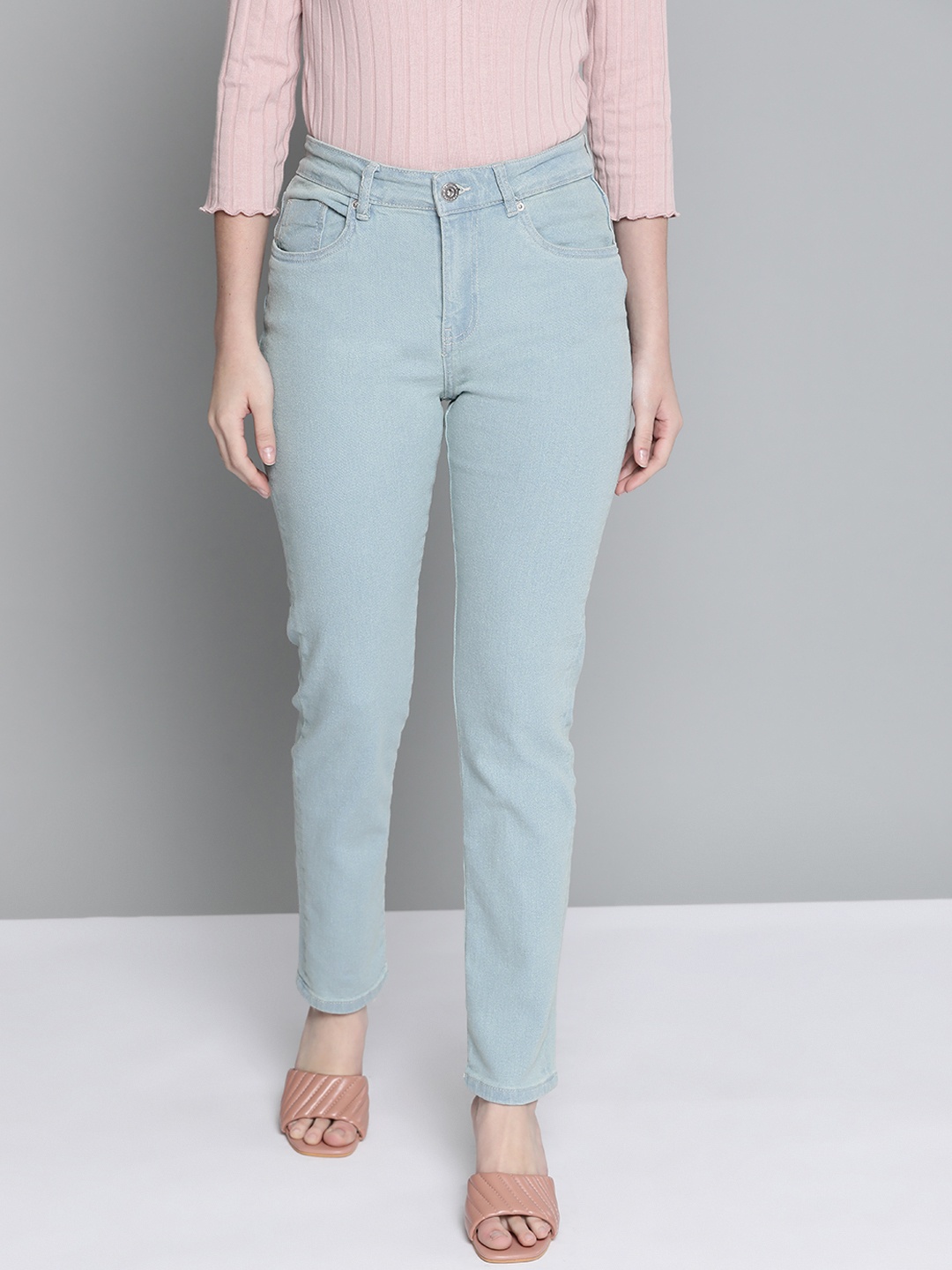 

Chemistry Women Blue Slim Fit Light Stretchable Jeans