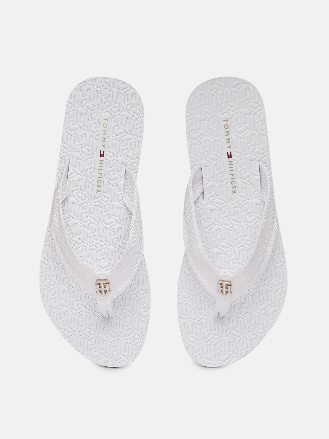 

Tommy Hilfiger Women White Beach Thong Flip-Flops