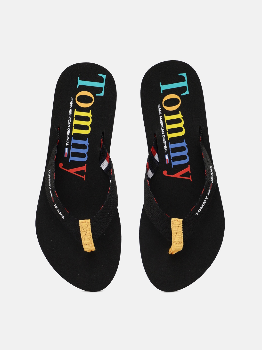 

Tommy Hilfiger Women Black Happy Beach Printed Thong Flip-Flops