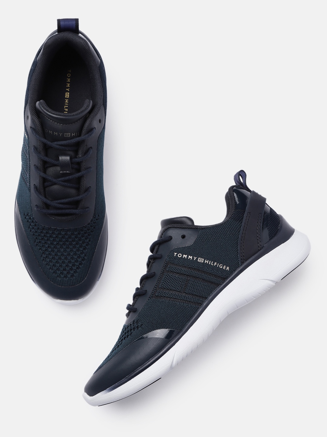

Tommy Hilfiger Women Navy Blue Lightweight Sneakers