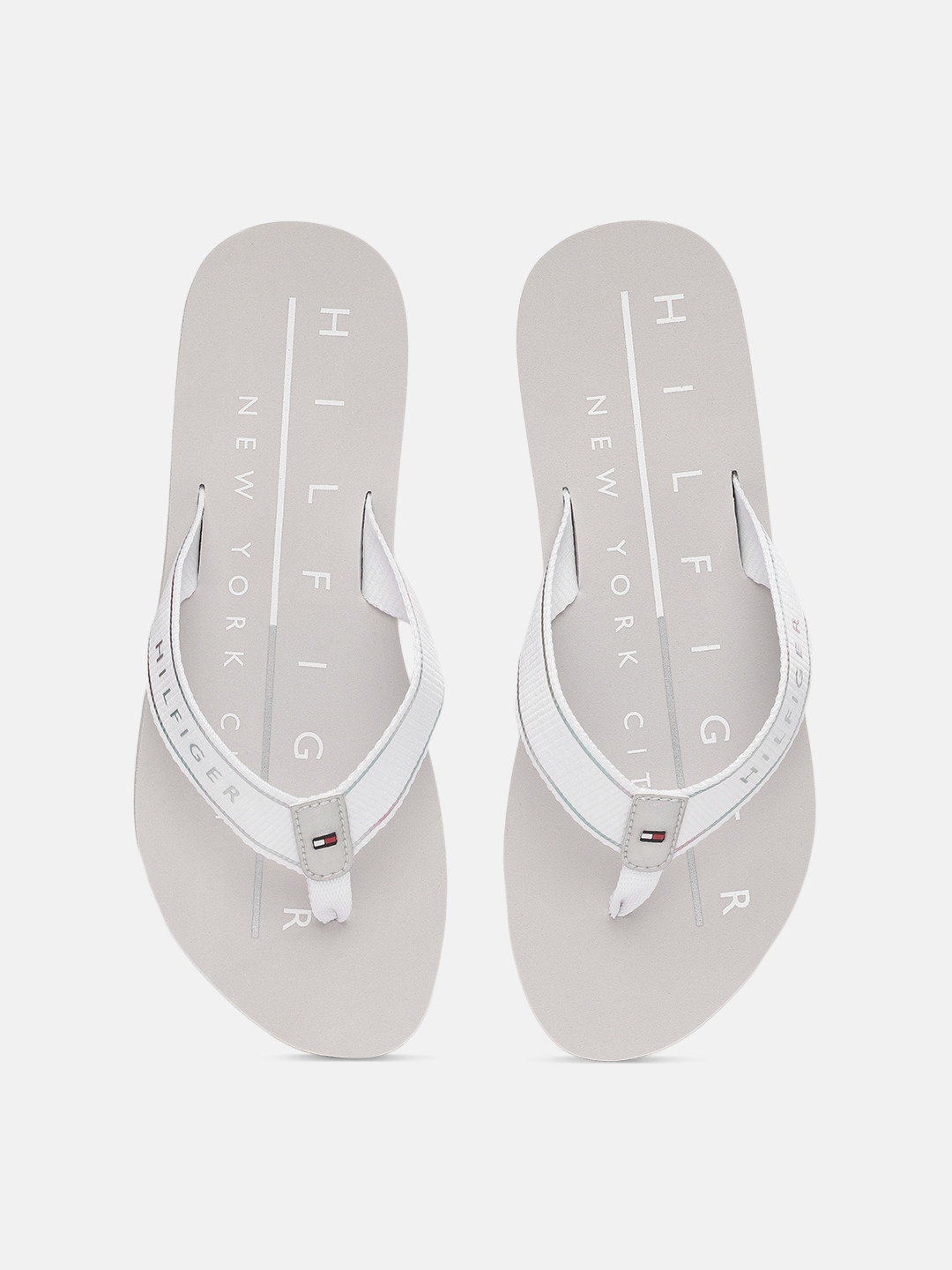 

Tommy Hilfiger Women White Elegant Beach Thong Flip-Flops