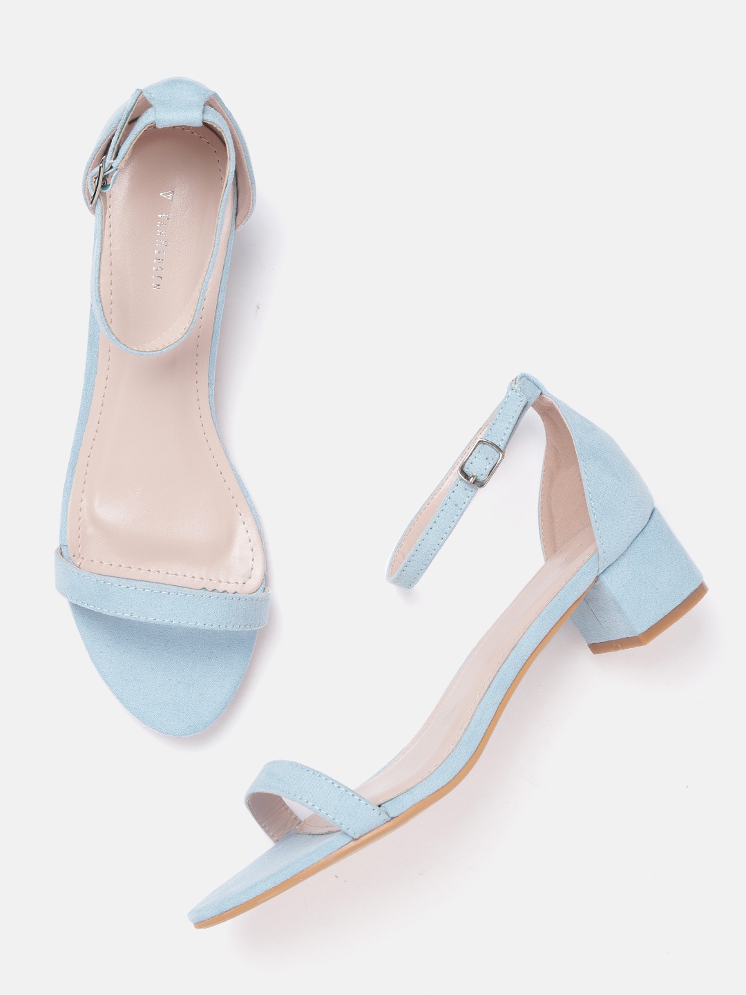 

Van Heusen Woman Blue Block Heels