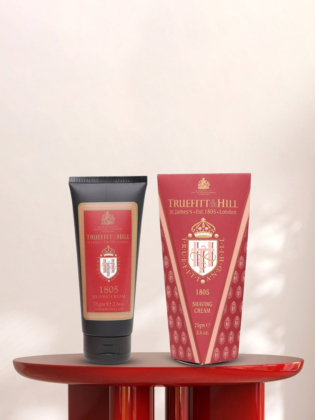 

TRUEFITT & HILL Men Red Shaving Cream Tube
