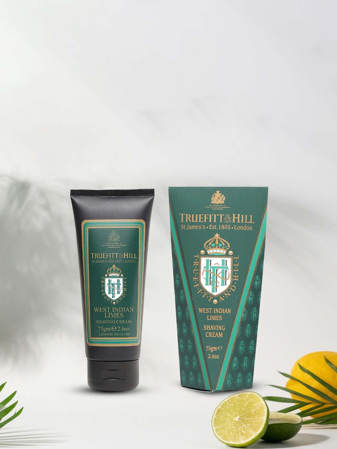 

TRUEFITT & HILL Green West Indian Limes Shave Cream Tube