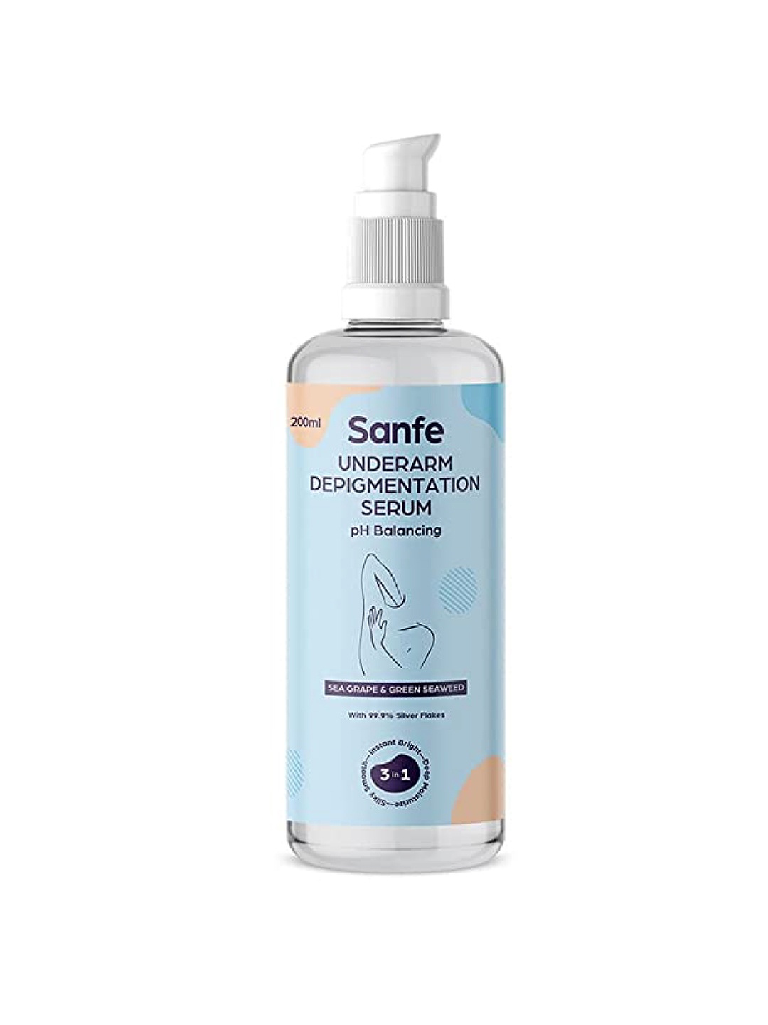 

Sanfe Women Underarm Lightening & Depigmentation Serum - 100ml, Coral